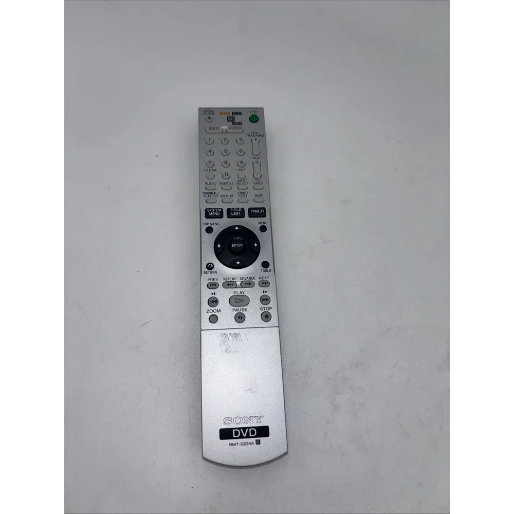 Sony RMT-D223A Remote Control for RDR-GX315 DVD Player - Working